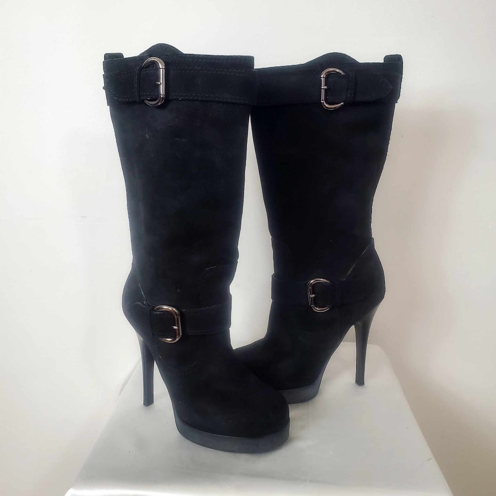 Giuseppe Zanotti Leather Mid-Calf Boots